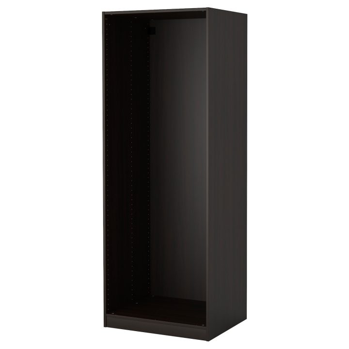 Pax Caisson D'Armoire, Brun Noir, 75X58X201 Cm – Ikea pour Armoire De Jardin Ikea