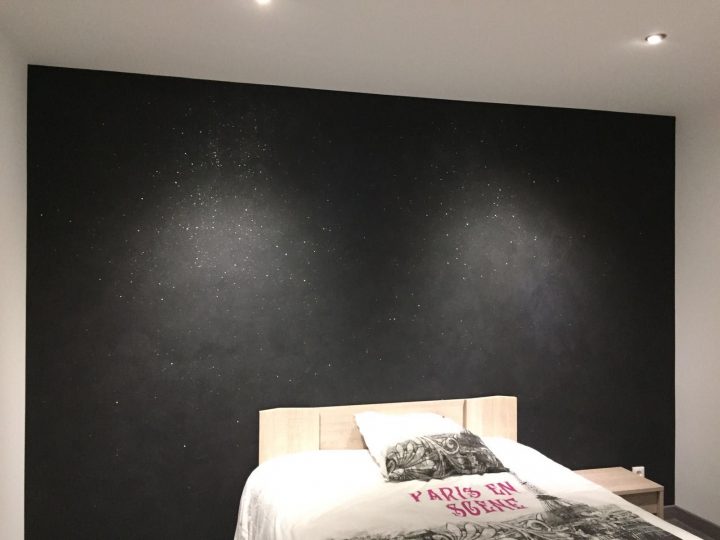 Peinture Noir Pailletée Chambre Enfant | Chambre Enfant serapportantà Peinture Pailletée Chambre