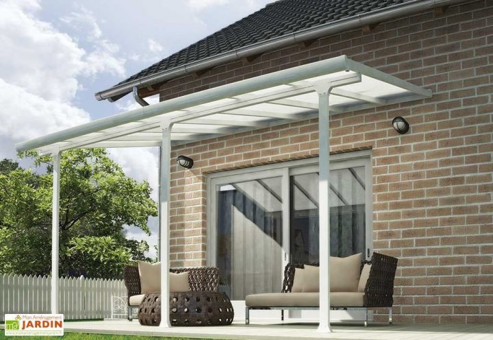 Pergola Aluminium Patio (300X610) – Palram, tout Pergola Adossée Ajustable