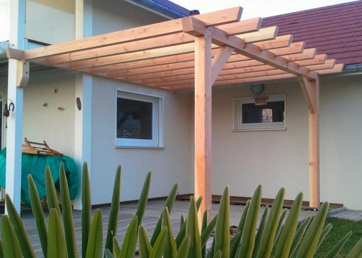 Pergola (Janvier 2014) tout Couvrir Une Terrasse