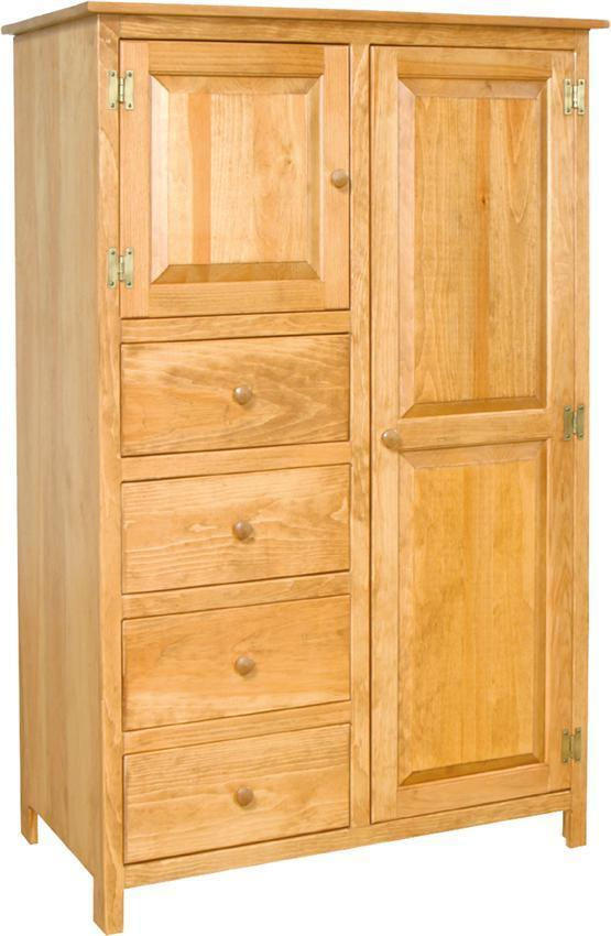 Pine Wardrobe Armoire From Dutchcrafters Amish Furniture avec Armoire But