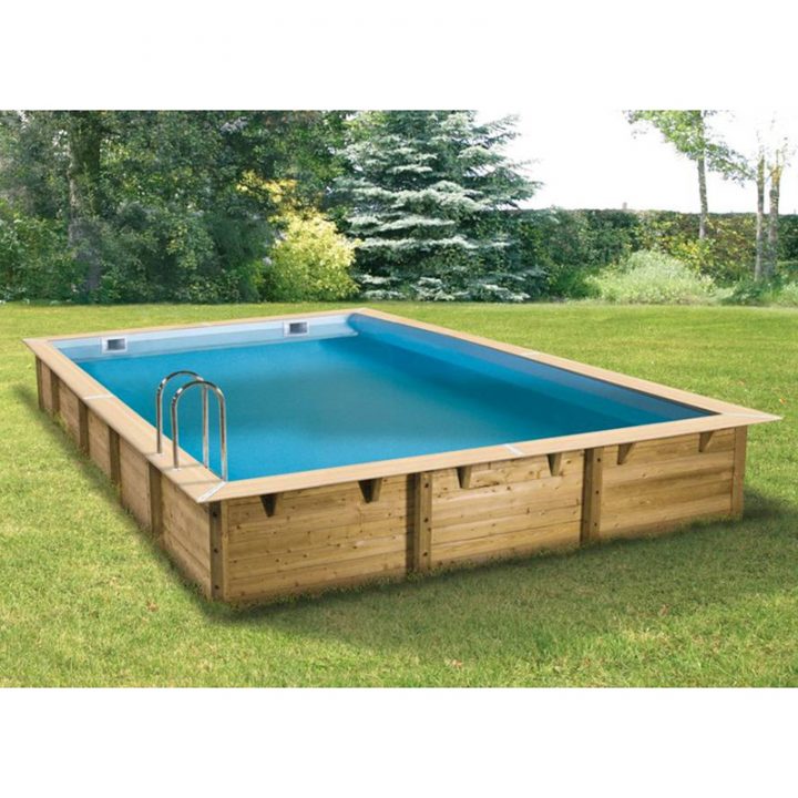 Piscine Bois Lagon Rectangulaire 8 00 X 5 00 X 1 40M dedans Piscine Bois 4X2 5