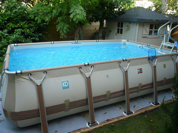 Piscine Hors Sol Zodiac Kd dedans Piscine Hors Sol Tubulaire Zodiac Kd Plus 8X4X1.32