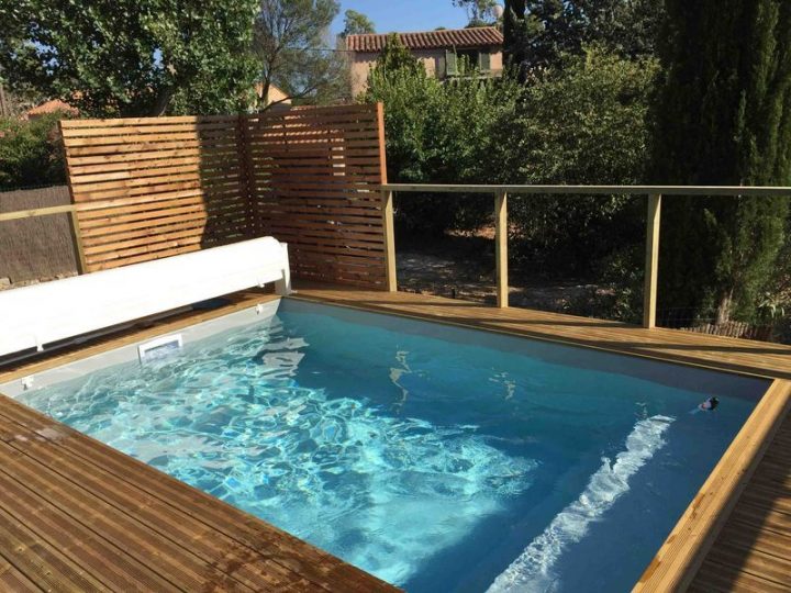 Piscine – Mini Piscine – 10M² : Mini Piscine 4X2.50 En avec Petite Piscine Bois 2X2