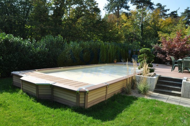 Piscine Semi Enterree 8X4 tout Piscine Hors Sol Cora