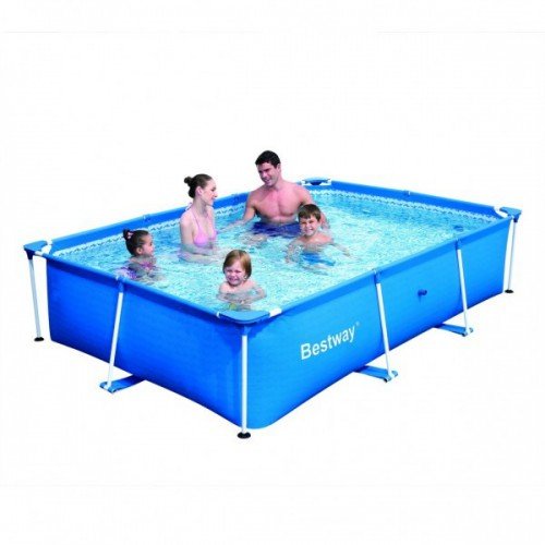 Piscine Tubulaire Rectangulaire Bestway 400X211X81Cm concernant Destockage Piscine Tubulaire