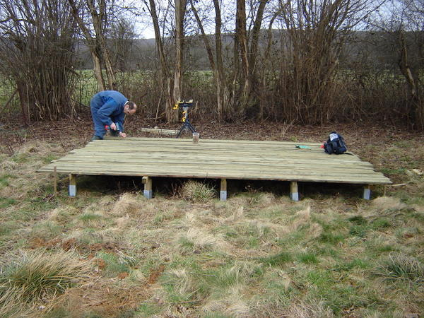 Plancher Abri De Jardin En Bois – Tout Le Matériel Pour intérieur Plancher Abri De Jardin Sur Parpaing