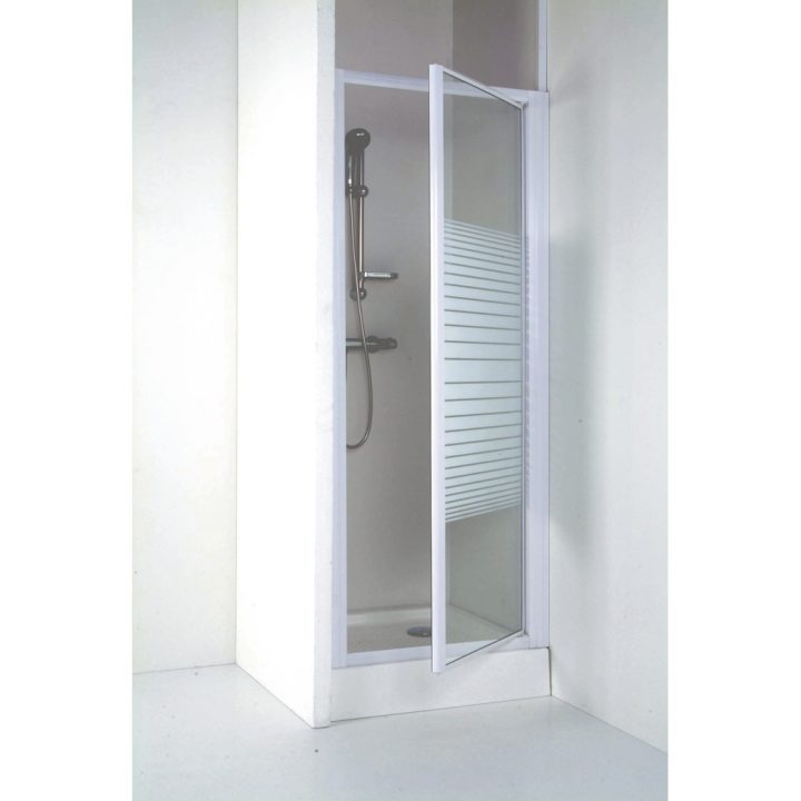 Porte Pivotante 80 Sérigrafié intérieur Bloc Douche