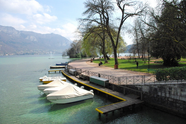 Première Journée À Annecy | Un Français En Angleterre intérieur Les Jardins Du Château Annecy