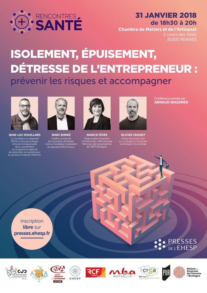 Presses De L'ehesp On Twitter: "📌[#lesrencontressanté avec Chambre Des Metiers Rennes