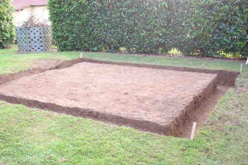 Quelle Fondation Choisir Pour Son Abri De Jardin – Le concernant Plancher Abri De Jardin Sur Parpaing