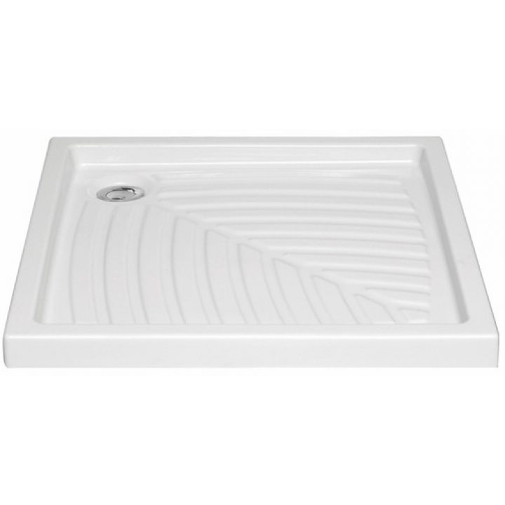 Receveur À Poser Extra-Plat En Céramique – 70X70 Cm Vitra Sur Bricozor encequiconcerne Receveur De Douche Ceramique