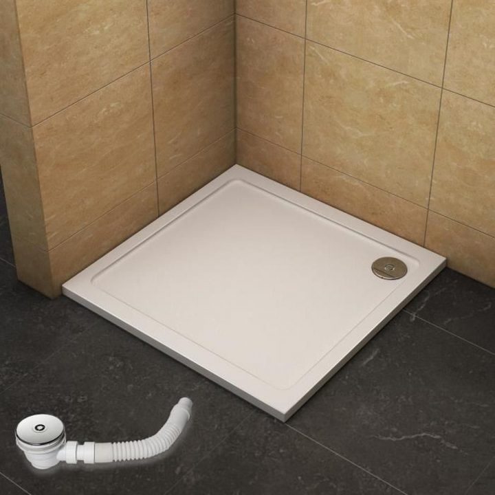 Receveur De Douche 70X70Cm,hauteur:3Cm,livré Avec La Bonde encequiconcerne Receveur De Douche 70X90