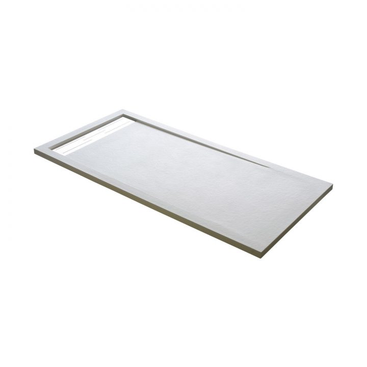 Receveur De Douche Rectangulaire L.140 X L.90 Cm, Résine avec Bac De Douche 140X90