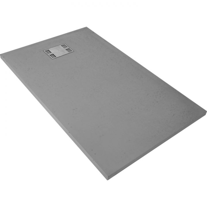 Receveur De Douche Rectangulaire L.140 X L.90 Cm, Résine dedans Bac A Douche Souple