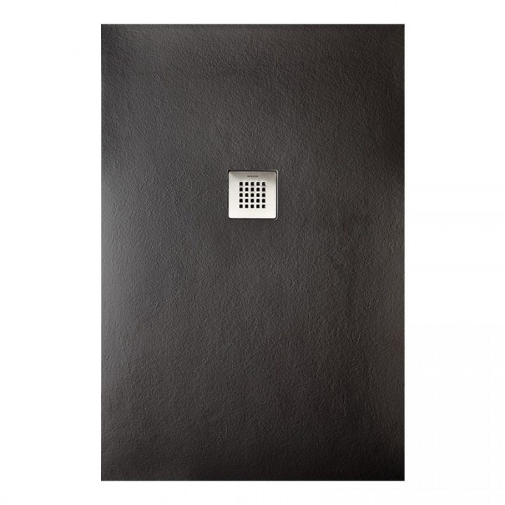 Receveur De Douche Strato Extra Plat, Noir – 90 X 120 Cm tout Receveur De Douche 90X120