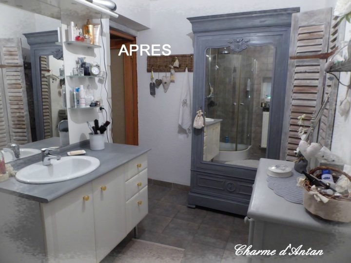 Relooking De La Salle De Bain – Charme D'antan pour Repeindre Sa Salle De Bain