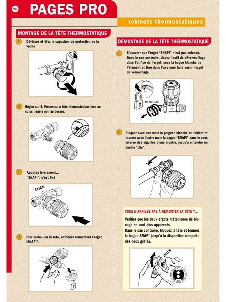 Rob.thermo – Fichier Pdf à Reglage Robinet Thermostatique