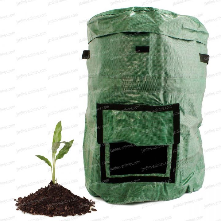 Sac Composteur Pliable 230L – Composteur De Jardin concernant Composteur De Jardin