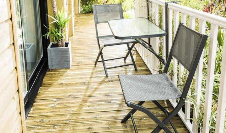 Salon De Balcon Pliant – 1 Table Et 2 Chaises – Gris avec Salon De Jardin Pour Balcon