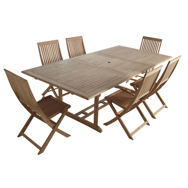 Salon De Jardin Castorama – Ensemble Table + 6 Chaises En dedans Table De Jardin Castorama