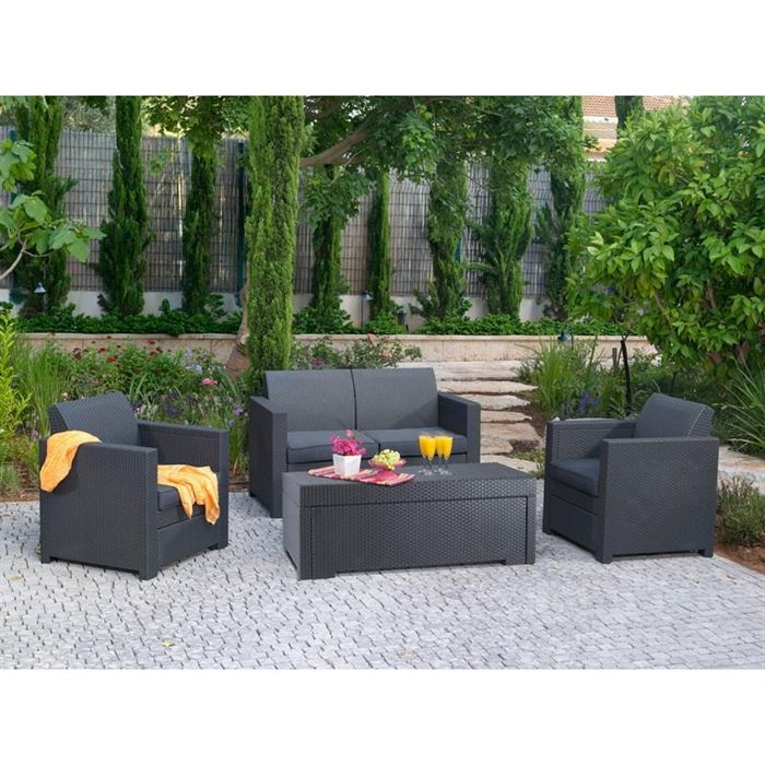 Salon De Jardin En Resine Tressee Pas Cher – Tout Le tout Salon De Jardin D Angle Pas Cher