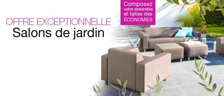 Salon De Jardin Pas Cher : Canapé, Table-Basse – Événement dedans Truffaut Table De Jardin