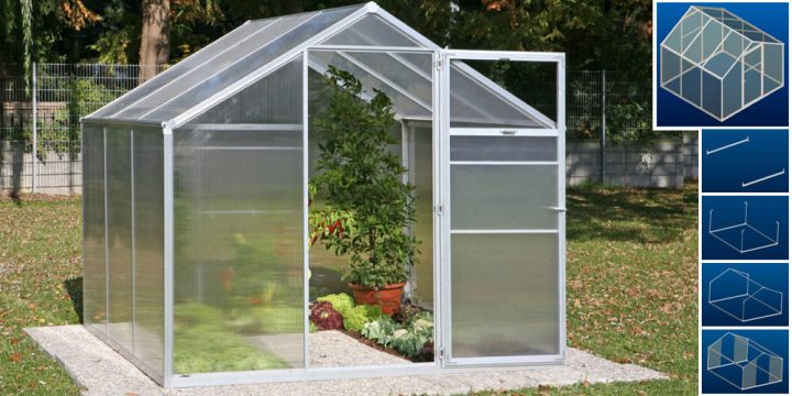 Serre De Jardin Genial Iii 4 Mm – Oogarden pour Serre Polycarbonate Oogarden