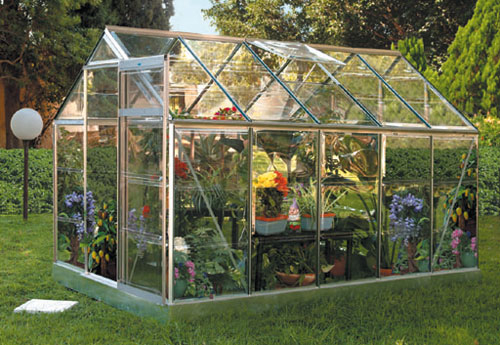 Serre Soleil 106 Aluminium 5,9 M2 – Oogarden encequiconcerne Serre Polycarbonate Oogarden