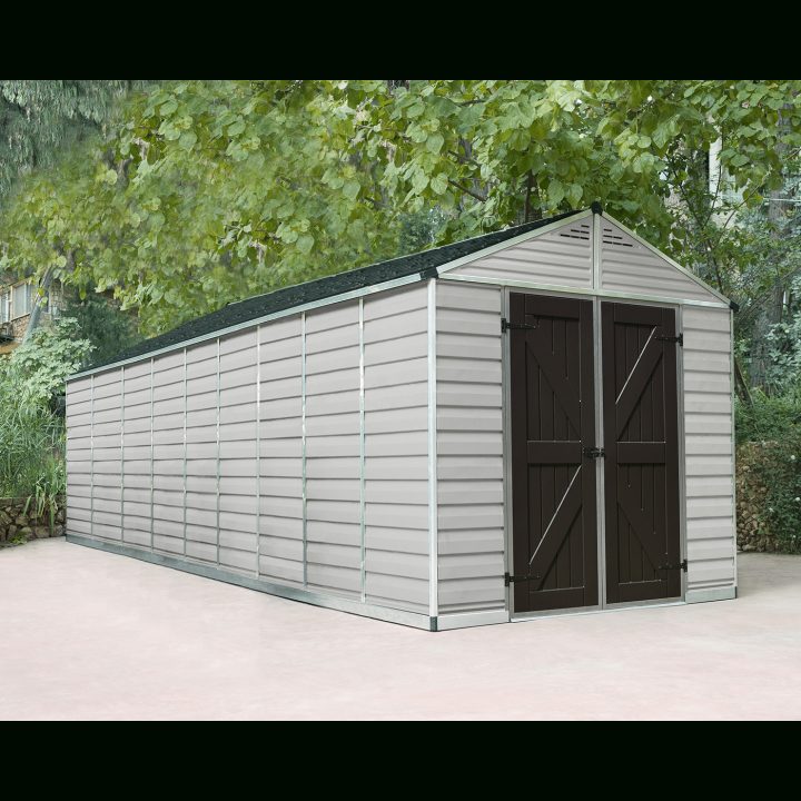 Skylight Storage Shed 8' | Diy Kit | Palram » Tip Top Yards à Pergola Tuscany 4200