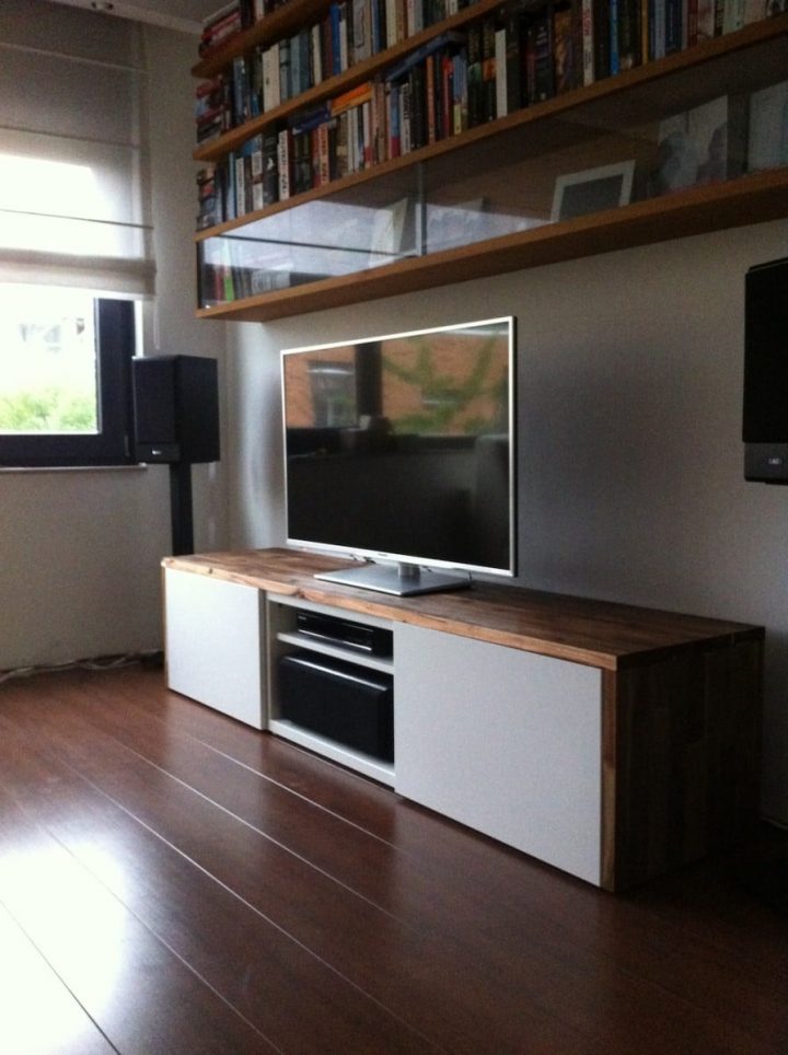 Stylish Tv Audio Cabinet – Ikea Hackers dedans Ikea Meuble Tv