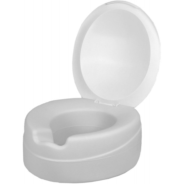 Surelevateur De Toilette Contact Plus Avec Couvercle avec Toilette À Domicile