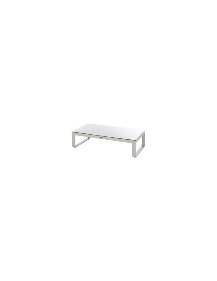 Table Basse Rectangulaire Absolu En Aluminium – Hespéride tout Hesperide Absolu