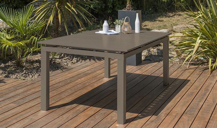 Table De Jardin Wellington pour Transat Lombok Gifi