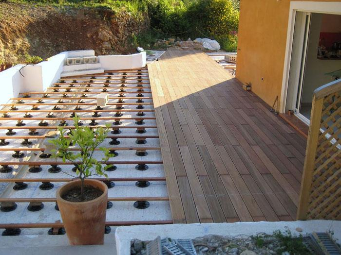 Terrasse Bois Avec Plot – Mailleraye.fr Jardin concernant Plots Pour Terrasse Bois Castorama