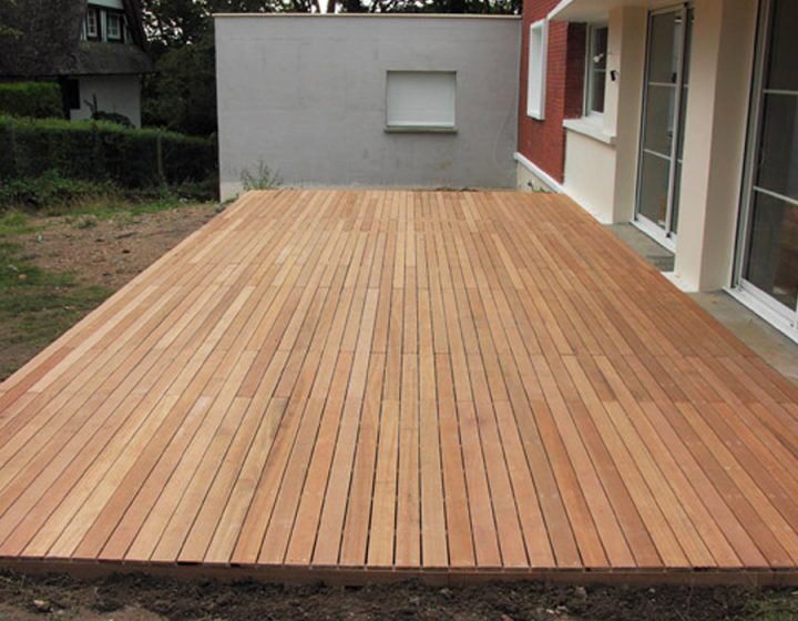 Terrasse Bois Exterieur – Mailleraye.fr Jardin à Plancher Extérieur