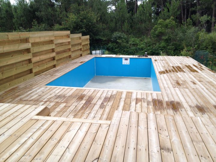 Terrasse Bois Piscine Sans Margelle Avec Lgant Terrasse dedans Terrasse Bois Piscine Sans Margelle