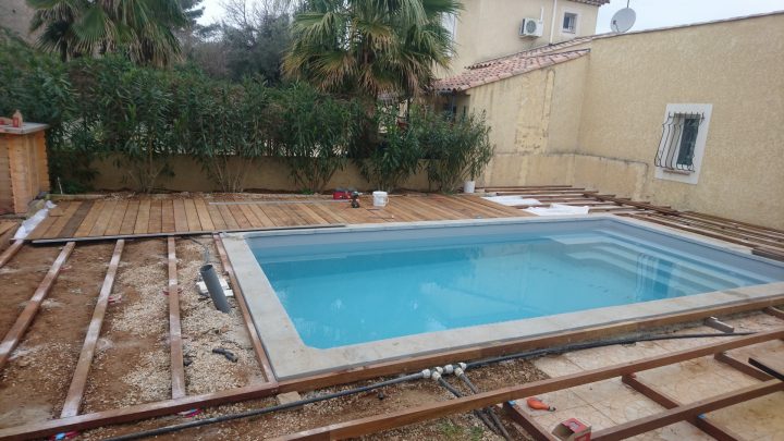 Terrasse Bois Support Piscine – Mailleraye.fr Jardin pour Dalle Piscine Carrefour