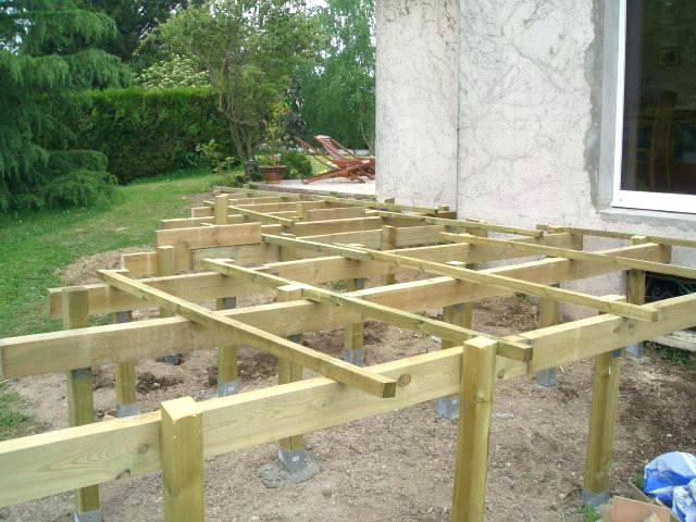 Terrasse Bois Sur Plot Beton Plot En Beau 7 Plots avec Castorama Plots Beton Terrasse