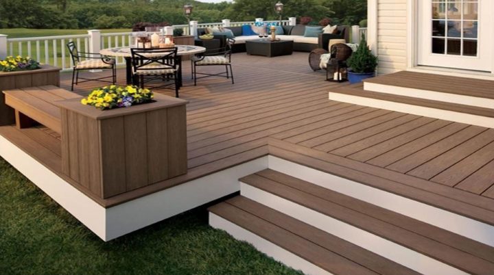 Terrasse Composite Madrier – Nos Conseils dedans Plancher Bois Terrasse Exterieur