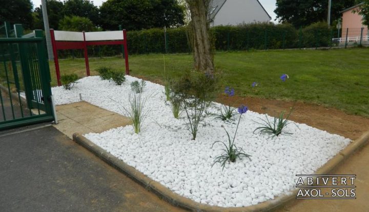 Terrasse Galet Blanc – Veranda-Styledevie.fr concernant Jardin Avec Galets Blancs