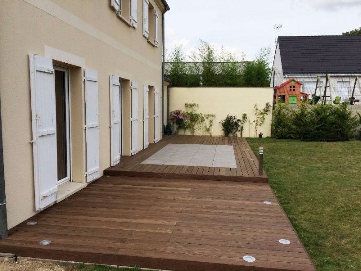 Terrasse Grès Cérame Antony – Pose Terrasse Massy, 92 intérieur Terrasse Mixte Bois Et Carrelage