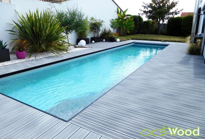 Terrasse Piscine Design encequiconcerne Massaranduba Castorama