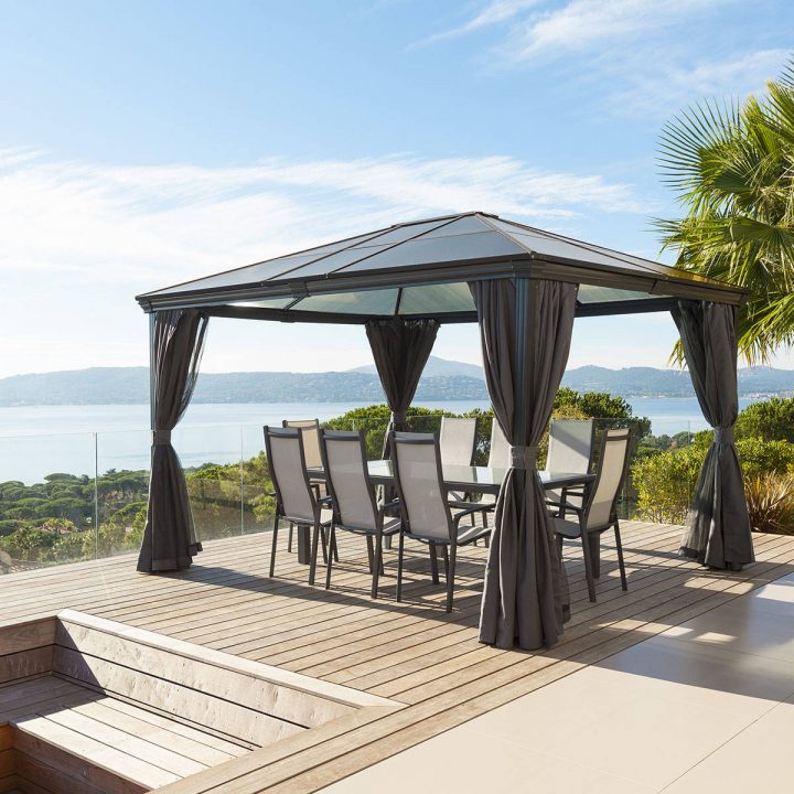 Tonnelle De Jardin, Design : Pergola, Parasol, Paravent avec Tonelle De Jardin