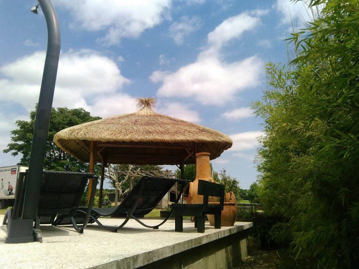 Tonnelle En Bambou – Cogebois intérieur Paillote Jardin