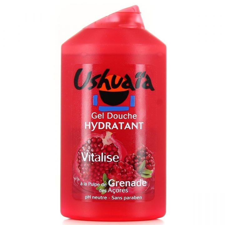 Ushuaîa | Gel Douche Hydratant Vitalise Ph Neutre Sans Paraben À La Pulpe  De Grenade Des Açores 250 Ml dedans Gel Douche Ushuaia