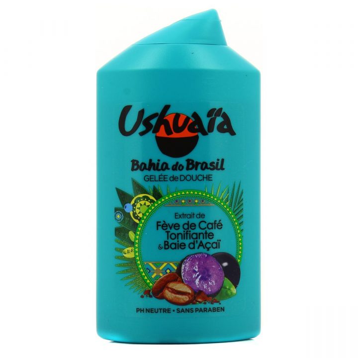 Ushuaïa Gelée De Douche Bahia Do Brasil À L'extrait De Fève De Café  Tonifiante Et De Baie D'açaï pour Gel Douche Ushuaia