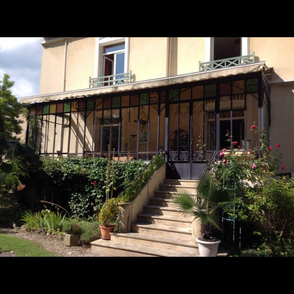 Veranda Style Art Nouveau – Veranda Et Abri Jardin encequiconcerne Oogarden Tournai