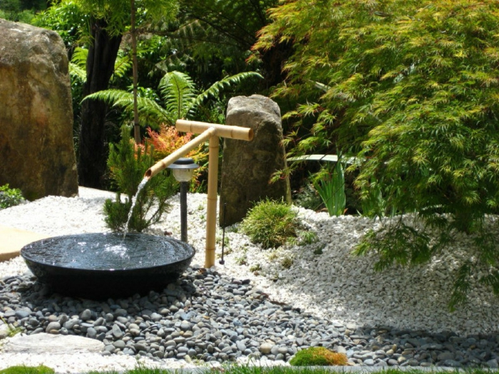 1001+ Conseils Pratiques Pour Une Déco De Jardin Zen pour Jardin Zen Miniature Avec Fontaine