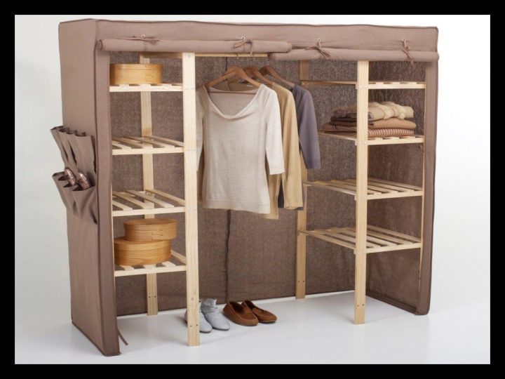 47 Belle Armoire Tissu Conforama Vous L'Aimerez dedans Penderie Tissu Gifi